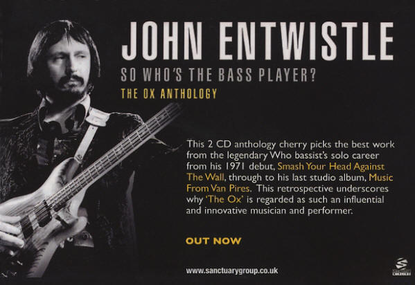 John Entwistle - So Who's The Bass Player? - 2005 USA
