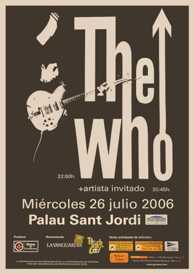 The Who - Barcelona - July 26, 2006 Spain (Promo)
