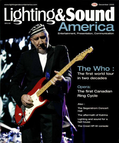 Pete Townshend - USA - Lighting & Sound - June 12, 2006