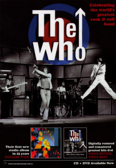 The Who - Endless Wire & Who's Better, Who's Best - 2006 Australia