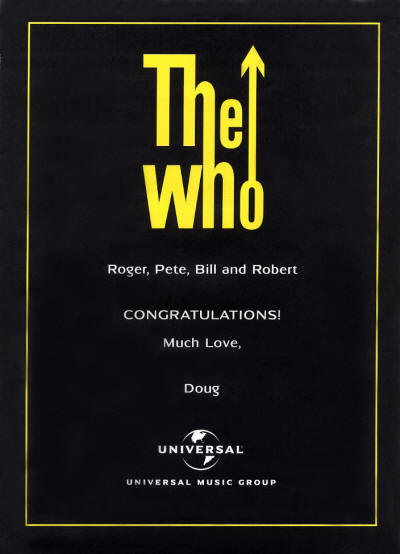 The Who - Universal - 2006 UK