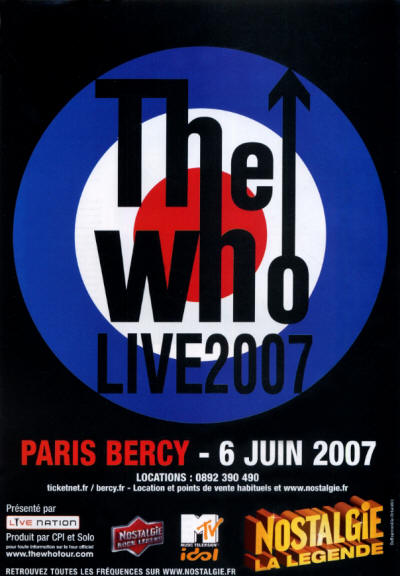 The Who - Paris - June 6, 2007 France