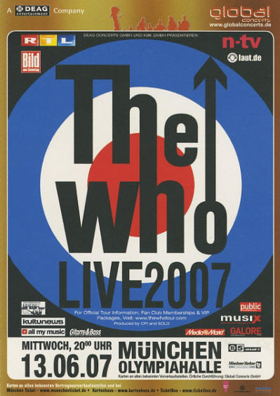 The Who - Munich - June 13, 2007 Germany