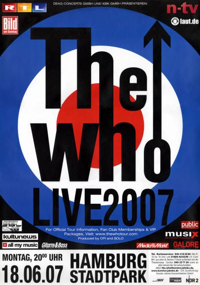The Who - Stadtpark - Hamburg, Germany - June 18, 2007 (Venue Promo)