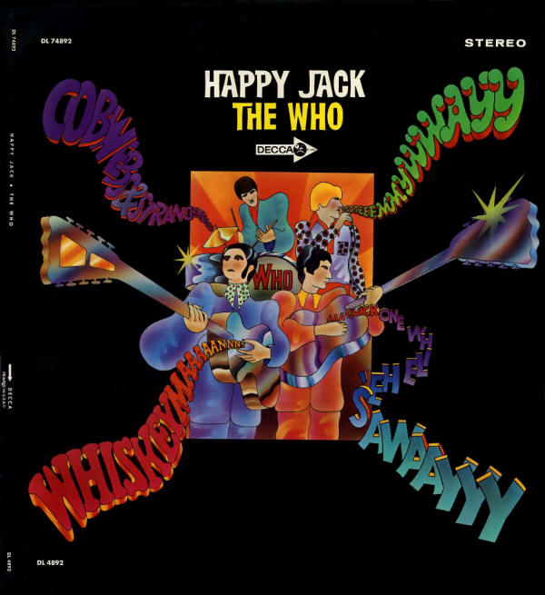 The Who - Happy Jack - 1967 USA (Fold Out)