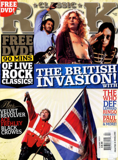 Pete Townshend - UK - Classic Rock - April, 2008