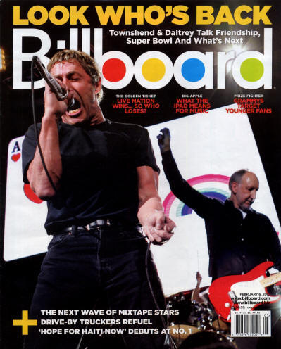 The Who - USA - Billboard Magazine - February 6, 2010