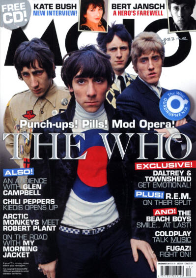 The Who - UK - MOJO - December, 2011 (Comes with "The Route To Quadrophenia" CD)
