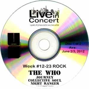 The Who/Various Artists - Live In Concert