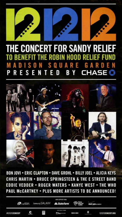 The Who - 12 12 12 The Concert For Sandy Relief - 2012 USA