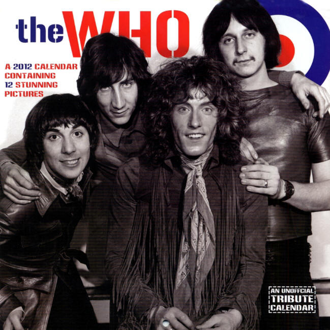 The Who - 2012 USA - 2012 Calendar