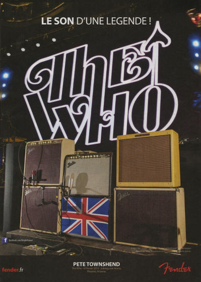The Who - Fender - 2013 France