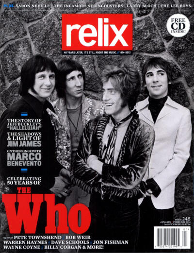 The Who - USA - Relix - January/February, 2013