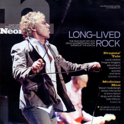 The Who - USA - Las Vegas Review Journal - February 8-14, 2013