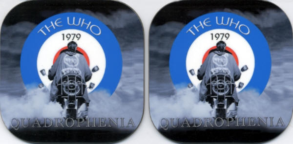 The Who - "Quadrophenia" Coasters - 2013 UK