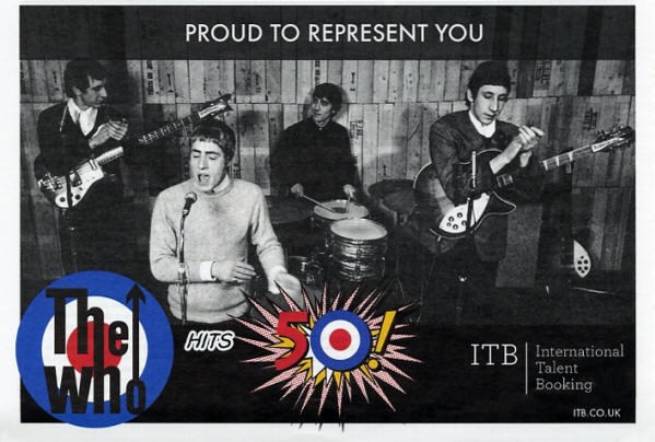 The Who - International Talent Booking - 2014 UK