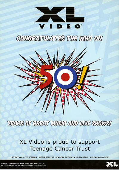 The Who - XL Video Congratulates The Who - 2014 UK