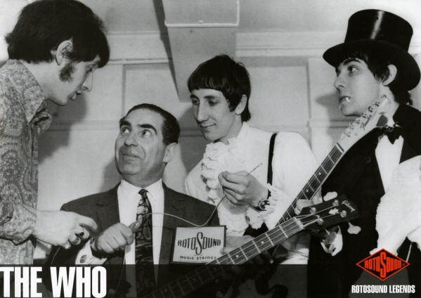The Who - RotoSound Strings - 2014 USA (Promo)