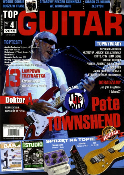 Pete Townshend - Poland - Top Guitar - April, 2015