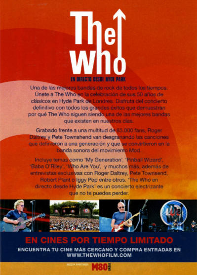 The Who - Live In Hyde Park - 2015 Spain