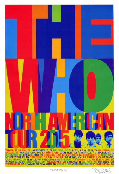 The Who - North American Tour - 2015 USA