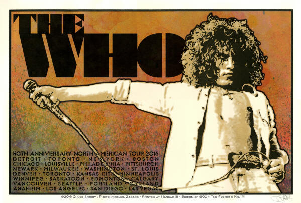 The Who - Roger Daltrey - 2016 - USA (Limited Edition)