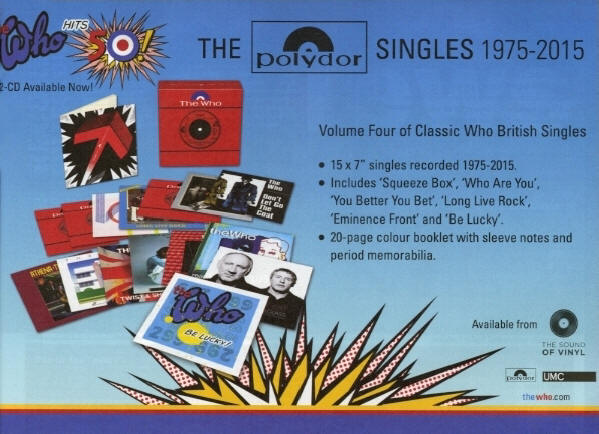 The Who - The Polydor Singles 1975-2015 - 2016 UK