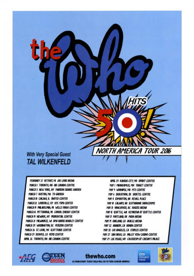 The Who - The Who Hits 50! - 2016 USA