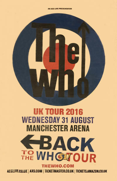 The Who - Manchester Arena - August 31, 2016 UK (Promo)