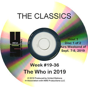 The Who In 2019 - Airs The Weekend of September 7 - 8, 2019 