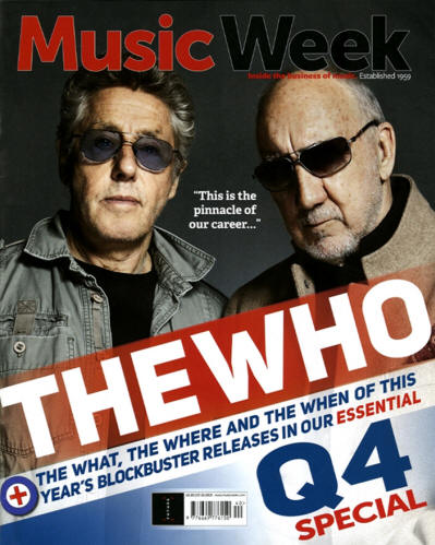 The Who - UK - Music Week - October 7, 2019