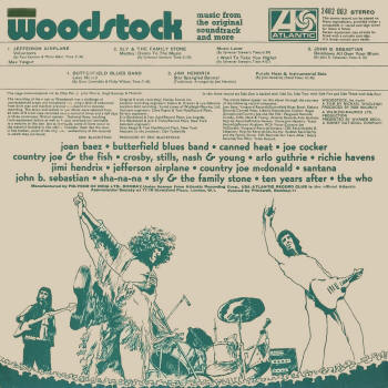 The Who - Woodstock - 1970 LP C