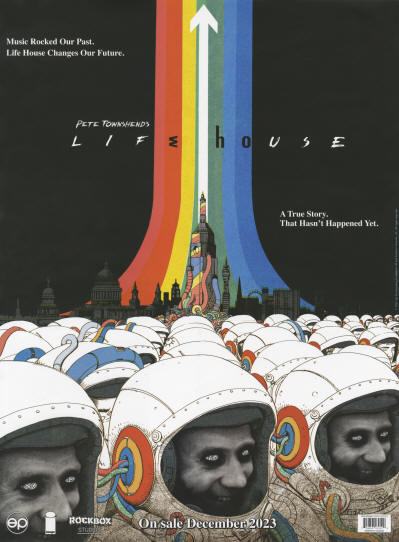 Pete Townshend - Lifehouse | The Graphic Novel - 2023 USA (Promo) Poster