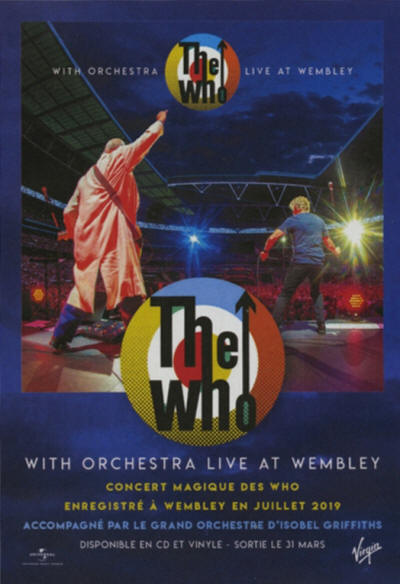 The Who With Orchestra - Live At Wembley April, 2023 France