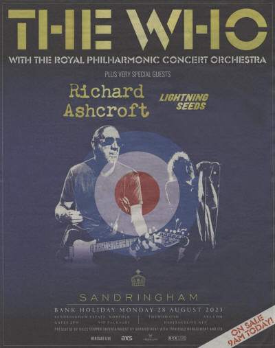 The Who - With The Royal Philharmonic Concert Orchestra - August 28, 2023 UK
