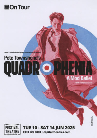 Pete Townshend - Quadrophenia - June 10 - 14, 2025 UK Flyer