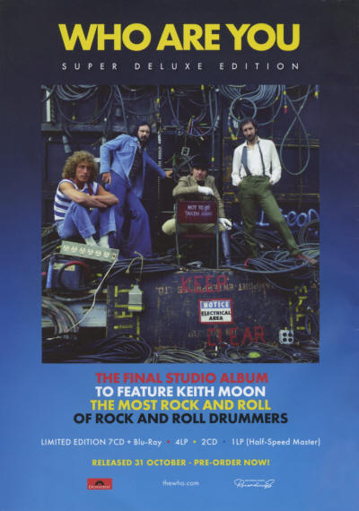 The Who - Record Collector Magazine - October, 2025 UK (Back Cover)
