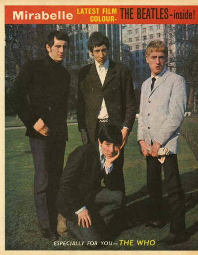 The Who - UK - Mirabelle - May 8, 1965 (back cover)