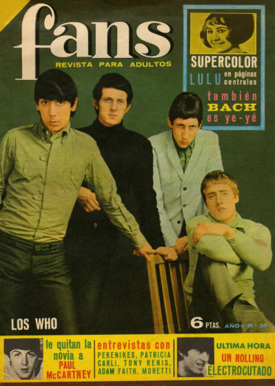 The Who - Spain - Fans - January 24, 1966