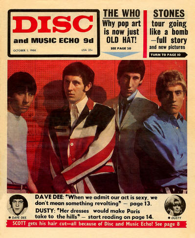 The Who - UK - Disc and Music Echo - October 1, 1966