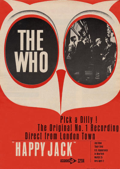 The Who - Happy Jack - 1966 USA