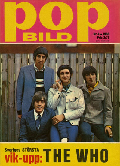 The Who - Sweden - Pop Bild - 1966