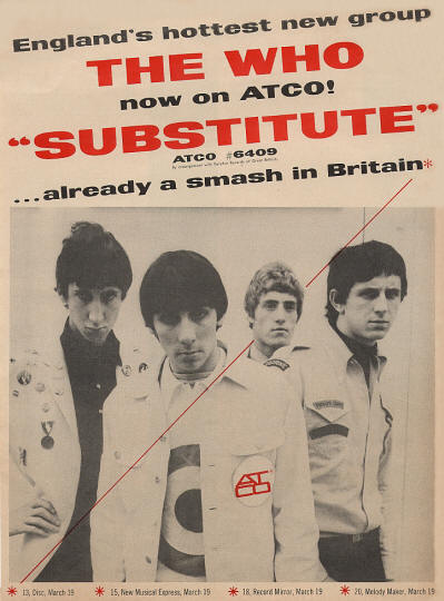 The Who - Substitute - 1966 USA