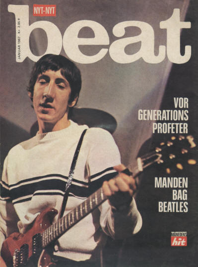 Pete Townshend - Norway - Beat - January, 1967