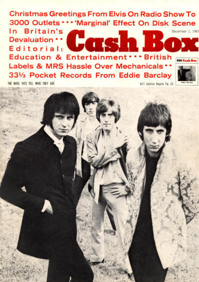 The Who - USA - Cash Box - December 2, 1967