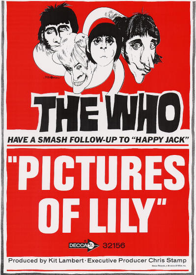 The Who - Pictures Of Lily - 1967 USA