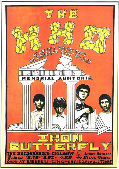 The Who - Memorial Auditorium, Sacramento, CA - July 8, 1968 (Reproduction)