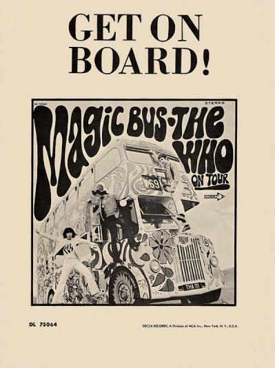 The Who - Magic Bus - 1968 USA