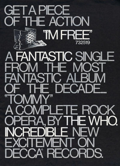 The Who - I'm Free - 1969 USA