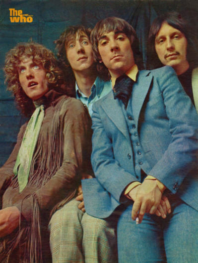 The Who - Holland - Popfoto - 1969 (Back Cover)